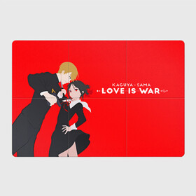 Магнитный плакат 3Х2 с принтом Love is war в Кировске, Полимерный материал с магнитным слоем | 6 деталей размером 9*9 см | anime | chika | chika fujiwara | kaguya | kaguya shinomiya | love | love detective | love is war | miyuki | shinomiya | аниме | анимэ | кагуя | любовь | любовь   это война | чика