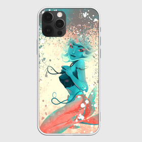 Чехол для iPhone 12 Pro Max с принтом Русалочка | Mermaid (Z) в Кировске, Силикон |  | mermaid | naiad | nymph | rusalka | ведява | водяница | восточнославянская мифология | дух | лесовица | мифология | морская дева | нимфа | русал | русалии | русалка | русалочка | ундина | фараонка