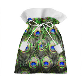 Подарочный 3D мешок с принтом peacock в Кировске, 100% полиэстер | Размер: 29*39 см | Тематика изображения на принте: pavonine | peacock | peafowl | plumage | павлин