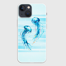 Чехол для iPhone 13 mini с принтом Медузы в Кировске,  |  | jellyfish | medusa | жители | медуза | медузы | морские | океан