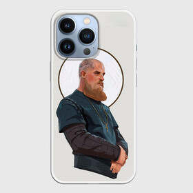 Чехол для iPhone 13 Pro с принтом Ragnarr Saint в Кировске,  |  | Тематика изображения на принте: viking | vikings | альфред великий | аслауг | викинг | викинги | конунг | лагерта | один | рагнар лодброк | сериал | сериалы | харальд