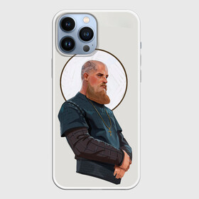 Чехол для iPhone 13 Pro Max с принтом Ragnarr Saint в Кировске,  |  | Тематика изображения на принте: viking | vikings | альфред великий | аслауг | викинг | викинги | конунг | лагерта | один | рагнар лодброк | сериал | сериалы | харальд