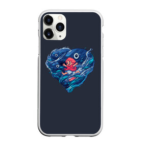 Чехол для iPhone 11 Pro Max матовый с принтом Ocean heart. Totoro в Кировске, Силикон |  | catbus | fish | heart | kanta | kusakabe | mei | ocean | ogaki | satsuki | surf | susuvatari | tatsuo | totoro | water | waves | yasuko | вода | волны | канта | котобус | кусакабэ | море | мэй | огаки | океан | прибой | рыба | сацуки | сердце | сусуватари