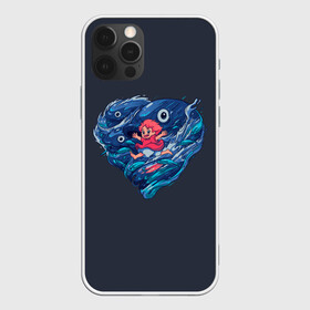 Чехол для iPhone 12 Pro Max с принтом Ocean heart. Totoro в Кировске, Силикон |  | catbus | fish | heart | kanta | kusakabe | mei | ocean | ogaki | satsuki | surf | susuvatari | tatsuo | totoro | water | waves | yasuko | вода | волны | канта | котобус | кусакабэ | море | мэй | огаки | океан | прибой | рыба | сацуки | сердце | сусуватари