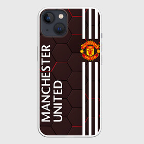 Чехол для iPhone 13 с принтом МАНЧЕСТЕР   MANCHESTER   ПЛИТЫ в Кировске,  |  | 3d. | football | manchester united football club | sport | uefa | английская премьер лига | лига финал | манчестер юнайтед | матч | плиты | спорт | уефа | финал | футбол