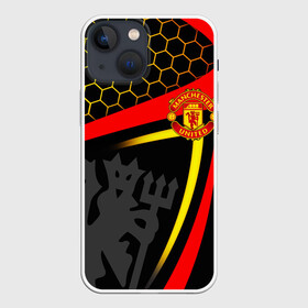 Чехол для iPhone 13 mini с принтом МАНЧЕСТЕР   MANCHESTER   SPORT в Кировске,  |  | football | manchester united football club | sport | uefa | английская премьер лига | лига финал | манчестер юнайтед | матч. | спорт | уефа | финал | футбол