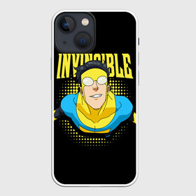 Чехол для iPhone 13 mini с принтом Invincible в Кировске,  |  | invincible | комикс | марк грейсон | мультсериал | неуязвимый | супергерой