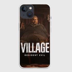 Чехол для iPhone 13 с принтом RESIDENT EVIL VILLAGE в Кировске,  |  | resident evil | resident evil 8 village | village | вампиры | димитреску | леди | резидент | эвил