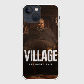 Чехол для iPhone 13 mini с принтом RESIDENT EVIL VILLAGE в Кировске,  |  | resident evil | resident evil 8 village | village | вампиры | димитреску | леди | резидент | эвил