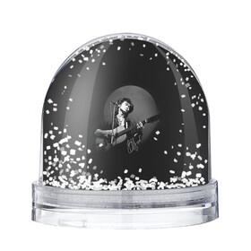 Игрушка Снежный шар с принтом Цой на концерте в Кировске, Пластик | Изображение внутри шара печатается на глянцевой фотобумаге с двух сторон | kino | rock | кино | музыкант | рок | русский рок | сой | тцой | цой