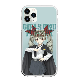 Чехол для iPhone 11 Pro матовый с принтом Girls und Panzer в Кировске, Силикон |  | darjeeling | girls und panzer | girls und panzer правда | дарджилинг | девочки и танки | девушки и танки | катюша | нисидзуми михо | правда | танки