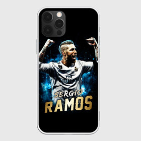 Чехол для iPhone 12 Pro Max с принтом Серхио Рамос Реал Мадрид в Кировске, Силикон |  | sergio ramos | sr4 | номер 4 | реал мадрид | сборная испании | серхио рамос | футбол | футболист