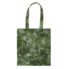 Шоппер 3D с принтом Canvas Green Camo в Кировске, 100% полиэстер | Плотность: 200 г/м2; Размер: 34×35 см; Высота лямок: 30 см | abstraction | camouflage | canvas | green | камуфляж