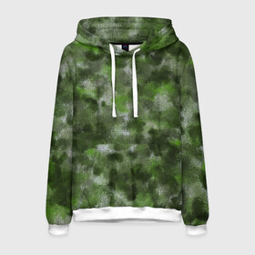 Мужская толстовка 3D с принтом Canvas Green Camo в Кировске, 100% полиэстер | двухслойный капюшон со шнурком для регулировки, мягкие манжеты на рукавах и по низу толстовки, спереди карман-кенгуру с мягким внутренним слоем. | abstraction | camouflage | canvas | green | камуфляж