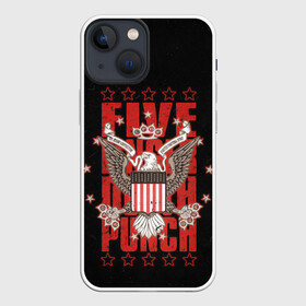 Чехол для iPhone 13 mini с принтом FFDP Eagle в Кировске,  |  | 5fdp | ffdp | five finger death punch | metal | music | rock | альтернатива | группы | метал | музыка | музыкальная группа | рок | рок музыка | хеви метал