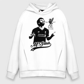 Мужское худи Oversize хлопок с принтом M.Salah 11 L.F.C. 125 YEARS в Кировске, френч-терри — 70% хлопок, 30% полиэстер. Мягкий теплый начес внутри —100% хлопок | боковые карманы, эластичные манжеты и нижняя кромка, капюшон на магнитной кнопке | basel | champion | chelsea | fifa | lfc | liverpool | mo salah | mohamed salah | mokawloon | roma | soccer | uefa | базель | египет | ливерпуль | лига чемпионов | лфк | мокавлун | мохаммед салах | рома | уефа | фифа | футбол