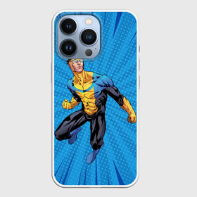 Чехол для iPhone 13 Pro с принтом Марк Грэйсон Неуязвимый в Кировске,  |  | amazon | cartoon | evil | good | invincible | mark grayson | original | prime video | robert kirkman | superhero | villain | walking dead creator | амазон | добро | зло | злодей | мультфильм | неуязвимый | роберт киркман | сериал | создатель ходячие мертв