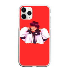 Чехол для iPhone 11 Pro матовый с принтом Suga Red в Кировске, Силикон |  | bts | pop | битиэс | бтс | ви | джей хоуп | джонгук | корейцы | музыка | поп | попса | рм | чимин | чин сюги