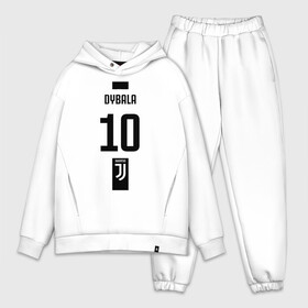 Мужской костюм хлопок OVERSIZE с принтом Dybala 10 номер на груди Juventus в Кировске,  |  | 10 | ac milan | champions | fifa | juve | juventus | juvi | paulo dybala | soccer | uefa | дубала | лига чемпионов | номер | пауло дибала | сборная аргентины | спорт | уефа | фифа | фк | футбол | футболист | футбольный клуб | 