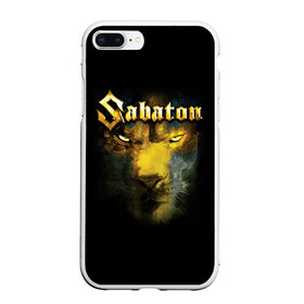 Чехол для iPhone 7Plus/8 Plus матовый с принтом Sabaton в Кировске, Силикон | Область печати: задняя сторона чехла, без боковых панелей | battle | broden | defence of moscow | heavy | joakim | metall | power | primo victoria | rock | sabaton | sweden | tommy johansson | сабатон