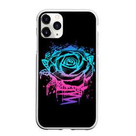 Чехол для iPhone 11 Pro Max матовый с принтом Неоновая Роза Neon Rose в Кировске, Силикон |  | flower | flowers | green | nature | neon | pattern | red | rose | roses | spring | summer | весна | зеленый | краски | красная | лето | листва | листья | неон | неоновая | паттерн | природа | роза | розы | узор | фауна | флора | цветок | цветы