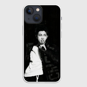 Чехол для iPhone 13 mini с принтом Namjoon black в Кировске,  |  | bts | pop | битиэс | бтс | ви | джей хоуп | джонгук | корейцы | музыка | поп | попса | рм | чимин | чин сюги