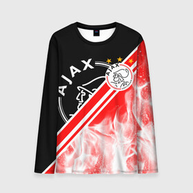 Мужской лонгслив 3D с принтом FC AJAX AMSTERDAM / ФК АЯКС в Кировске, 100% полиэстер | длинные рукава, круглый вырез горловины, полуприлегающий силуэт | Тематика изображения на принте: ajax amsterdam | fifa | football | football club. | sport | uefa | английская премьер лига | аякс амстердам | лига финал | матч | спорт | уефа | финал | фифа | футбол | футбольный клуб