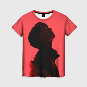 Женская футболка 3D с принтом Pink Jungkook в Кировске, 100% полиэфир ( синтетическое хлопкоподобное полотно) | прямой крой, круглый вырез горловины, длина до линии бедер | bts | pop | битиэс | бтс | ви | джей хоуп | джонгук | корейцы | музыка | поп | попса | рм | чимин | чин сюги