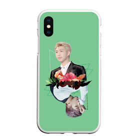 Чехол для iPhone XS Max матовый с принтом RM x J-Hope в Кировске, Силикон | Область печати: задняя сторона чехла, без боковых панелей | bts | pop | битиэс | бтс | ви | джей хоуп | джонгук | корейцы | музыка | поп | попса | рм | чимин | чин сюги