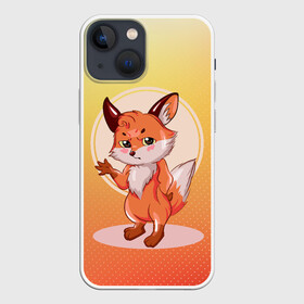 Чехол для iPhone 13 mini с принтом Лися в Кировске,  |  | fox | арт | графика | животные | звери | лиса