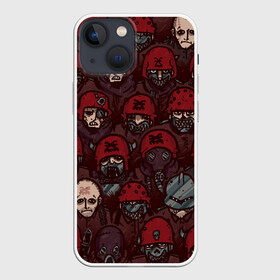 Чехол для iPhone 13 mini с принтом BLOODPACT в Кировске,  |  | Тематика изображения на принте: bloodpact | chaos | khorne | w40k | warhammer | warhammer 40000 | бладпакт | вархаммер | вархаммер 40000 | кровавый договор