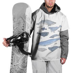 Накидка на куртку 3D с принтом киты в Кировске, 100% полиэстер |  | Тематика изображения на принте: ocean | orca | sea | sea animal | whale | графика | дельфин | иллюстрация | касатка | кит | море | океан | рисунок кита