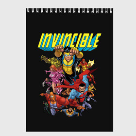 Скетчбук с принтом Неуязвимый Invincible в Кировске, 100% бумага
 | 48 листов, плотность листов — 100 г/м2, плотность картонной обложки — 250 г/м2. Листы скреплены сверху удобной пружинной спиралью | allen | atom | debbie | eve | girl | grayson | immortal | invincible | man | mark | monster | nolan | omni | атом | атомная | вильтрум | вильтрумит | воительница | грейсон | дебби | ева | костюм | марк | монстр | мэн | неуязвимый |