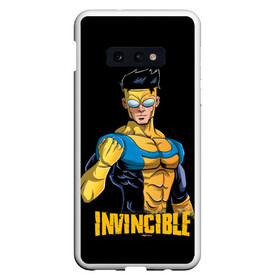 Чехол для Samsung S10E с принтом Mark Grayson (Invincible) в Кировске, Силикон | Область печати: задняя сторона чехла, без боковых панелей | allen | atom | debbie | eve | girl | grayson | immortal | invincible | man | mark | monster | nolan | omni | атом | атомная | вильтрум | вильтрумит | воительница | грейсон | дебби | ева | костюм | марк | монстр | мэн | неуязвимый |