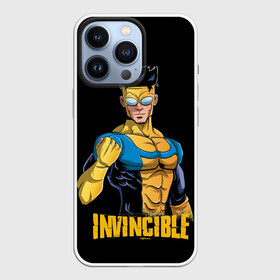 Чехол для iPhone 13 Pro с принтом Mark Grayson (Invincible) в Кировске,  |  | Тематика изображения на принте: allen | atom | debbie | eve | girl | grayson | immortal | invincible | man | mark | monster | nolan | omni | атом | атомная | вильтрум | вильтрумит | воительница | грейсон | дебби | ева | костюм | марк | монстр | мэн | неуязвимый |