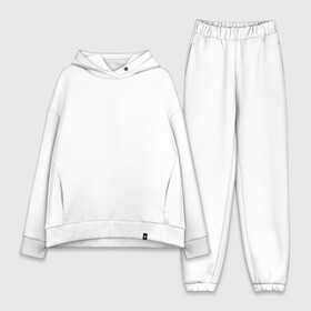 Женский костюм хлопок Oversize с принтом Neymar Jr white logo в Кировске,  |  | brazil | champions | fifa | junior | neymar | neymar jr | paris saint germain | psg | uefa | бразилия | джуниор | младший | наймар | неймар | пари сен жермен | петух | псж | сборная бразилии | уефа | фифа | футбик | футбол 