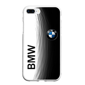 Чехол для iPhone 7Plus/8 Plus матовый с принтом Black and White. BMW в Кировске, Силикон | Область печати: задняя сторона чехла, без боковых панелей | auto | black | bmw | buddhism | car | cars | club | drift | dualism | germany | power | road | strength | tuning | white | yang | yin | авто | автомобиль | автопром | белое | бмв | буддизм | германия | гонки | дорога | дуализм | инь | лого | машина | мощь