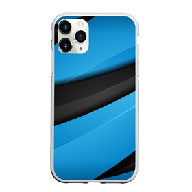 Чехол для iPhone 11 Pro Max матовый с принтом Blue Sport Style в Кировске, Силикон |  | 3d | 3д | sport | абстракция | линии | паттерн | соты | спортивный стиль | текстуры