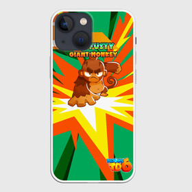 Чехол для iPhone 13 mini с принтом BTD6 Pat Fusty в Кировске,  |  | атака | ближний | бой | обезьянка | оглушение | пэт фасти | шар