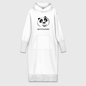Платье удлиненное хлопок с принтом ПАНДА ПО в Кировске,  |  | Тематика изображения на принте: кун фу панда | кунг фу панда | мульт персонаж. | панда | панда по