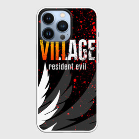 Чехол для iPhone 13 Pro с принтом RESIDENT EVIL 8 VILLAGE в Кировске,  |  | biohazard | game. | resident 8 | resident evil village | госпожа димитреску | игра | итан уинтерс | резидент 8 | резидент эвил вилладж | ужасы