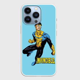 Чехол для iPhone 13 Pro с принтом Invincible   Неуязвимый в Кировске,  |  | Тематика изображения на принте: boy | cartoon | damien darkblood | hero | invincible | superhero | герой | марк грейсон | мультик | мультсериал | непобедимый | неуязвимый | персонаж | супергерой