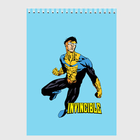 Скетчбук с принтом Invincible Неуязвимый в Кировске, 100% бумага
 | 48 листов, плотность листов — 100 г/м2, плотность картонной обложки — 250 г/м2. Листы скреплены сверху удобной пружинной спиралью | boy | cartoon | damien darkblood | hero | invincible | superhero | герой | марк грейсон | мультик | мультсериал | непобедимый | неуязвимый | персонаж | супергерой