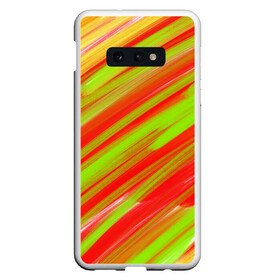 Чехол для Samsung S10E с принтом Abstract print в Кировске, Силикон | Область печати: задняя сторона чехла, без боковых панелей | Тематика изображения на принте: abstract | art | drawing | print | sport | sports | принт | спорт | фон