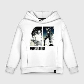 Детское худи Oversize хлопок с принтом Attack On Titan Mikasa в Кировске, френч-терри — 70% хлопок, 30% полиэстер. Мягкий теплый начес внутри —100% хлопок | боковые карманы, эластичные манжеты и нижняя кромка, капюшон на магнитной кнопке | ackerman | anime | attack | dawn | girl | kawai | kyojin | manga | mikasa | no | of | on | shingeki | the | titan | titans | аккерман | аниме | арт | атака | бертольд | воин | вторжение | гигантов | девушка | колос | колосальный | леонхард | лицо | манга 