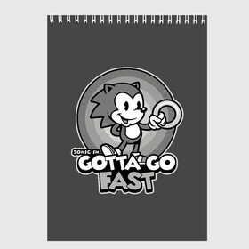 Скетчбук с принтом Retro Sonic в Кировске, 100% бумага
 | 48 листов, плотность листов — 100 г/м2, плотность картонной обложки — 250 г/м2. Листы скреплены сверху удобной пружинной спиралью | sonic | доктор эггман | ёж | ёж шедоу | ехидна наклз | майлз прауэр | соник | тейлз | эми роуз