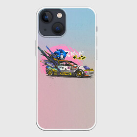 Чехол для iPhone 13 mini с принтом Sonic racer в Кировске,  |  | sonic | доктор эггман | ёж | ёж шедоу | ехидна наклз | майлз прауэр | соник | тейлз | эми роуз