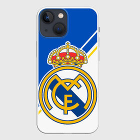 Чехол для iPhone 13 mini с принтом REAL MADRID   РЕАЛ МАДРИД в Кировске,  |  | fifa | football | football club. | real madrid | sport | uefa | английская премьер лига | лига финал | матч | реал мадрид | спорт | уефа | финал | фифа | футбол | футбольный клуб