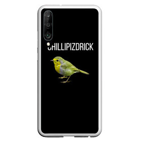 Чехол для Honor P30 с принтом CHILLIPIZDRICK в Кировске, Силикон | Область печати: задняя сторона чехла, без боковых панелей | Тематика изображения на принте: chill | птица | фразы | чил