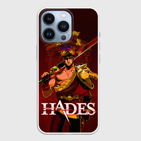 Чехол для iPhone 13 Pro с принтом Zagreus Hades в Кировске,  |  | Тематика изображения на принте: hades | roguelike | zagreus | бесконечные круги ада | загрей | компьютерная игра | мифология | сын аида